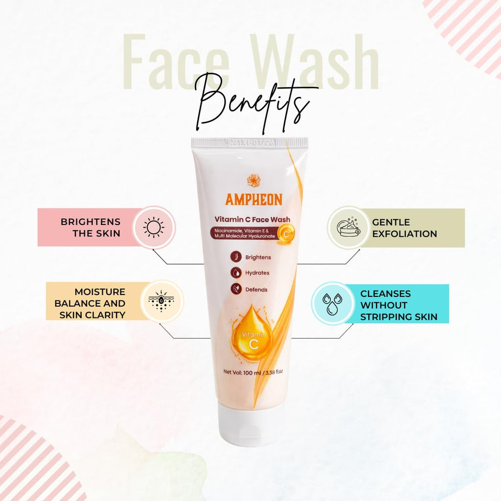Vitamin C Glow Bundle: Cleanser, AM: PM Creme & Serum