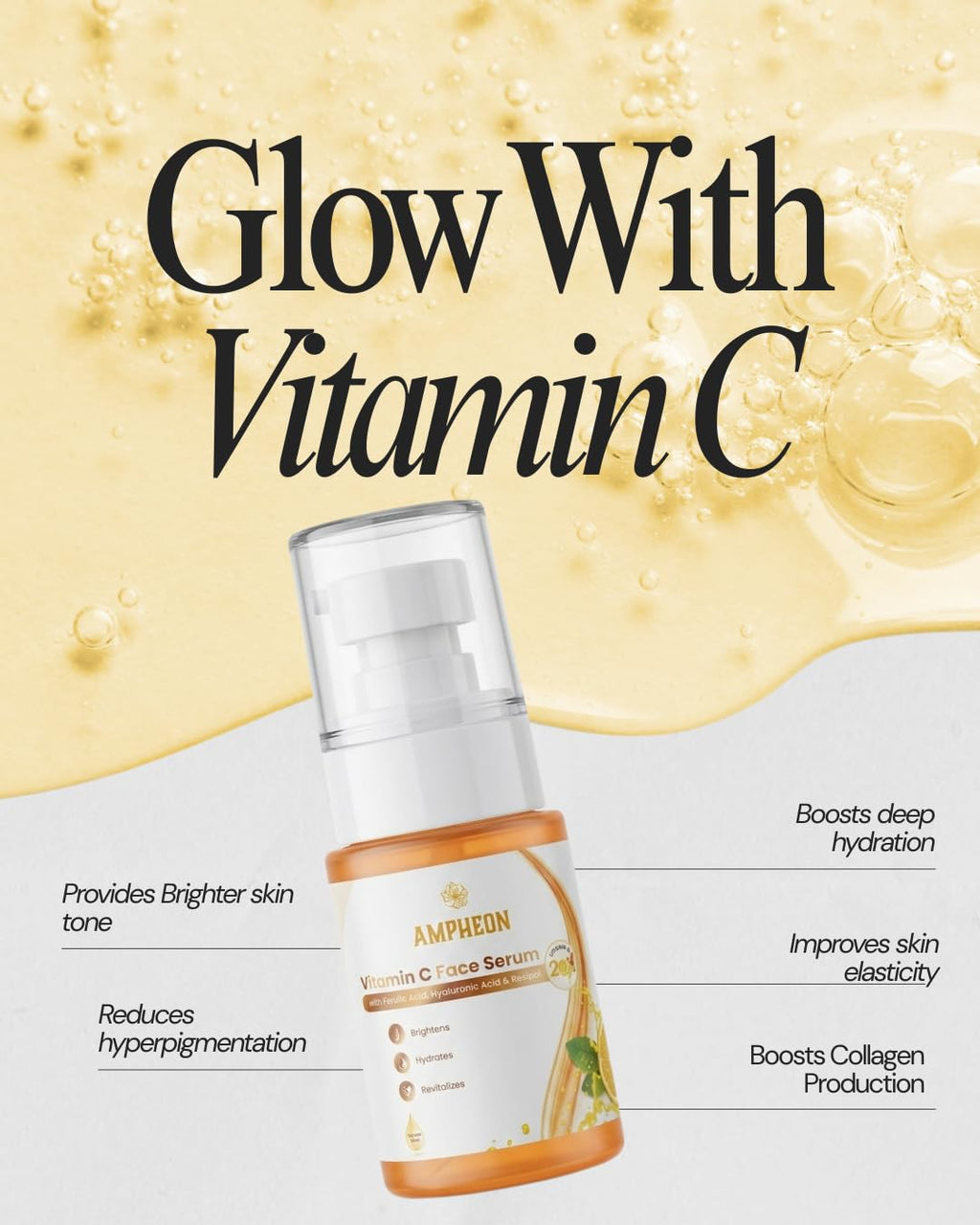 Vitamin C Face Serum (Pack of 2 (30 ml + 30 ml)